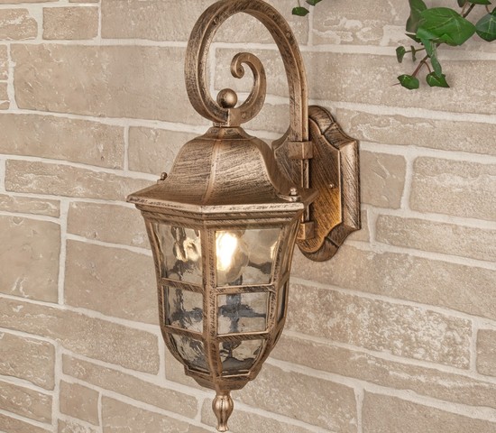 Универсальный уличный светильник Dorado D черное золото (GL 1013D)