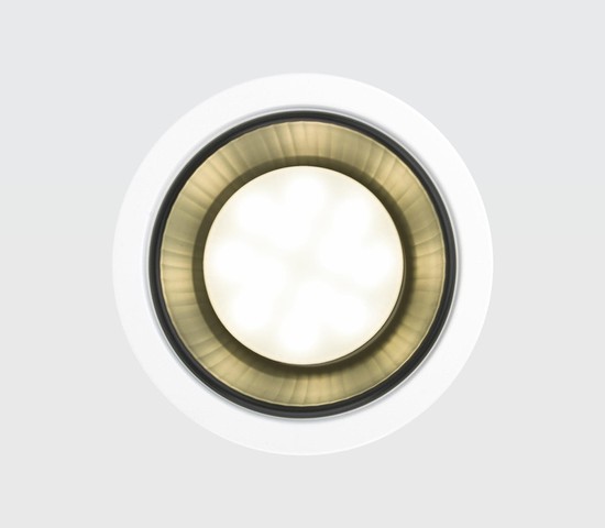 Точечный светильник 1070 GX53 WH/BK белый/черный