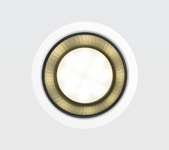 Точечный светильник 1070 GX53 WH/BK белый/черный