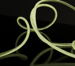 Гибкий неон LS003 220V 9.6W 144Led 2835 IP67 16mm 6500K круглый холодный белый, 50 м