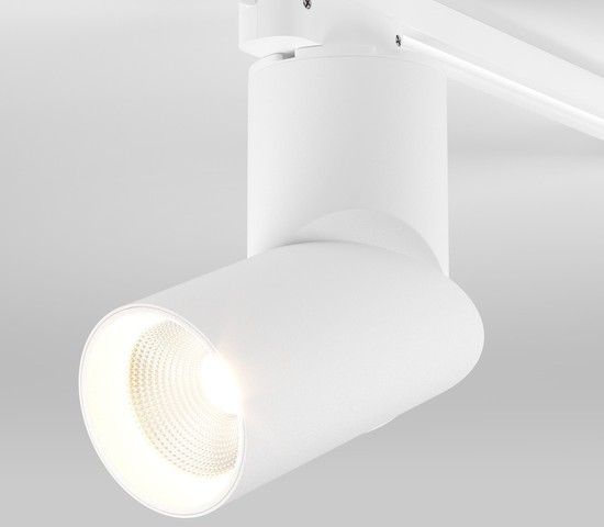 Трековый светильник Corner Белый 15W 4200K (LTB33) однофазный