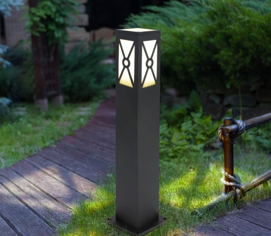 Универсальный уличный светильник 1406 TECHNO черный