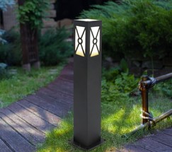 Универсальный уличный светильник 1406 TECHNO черный