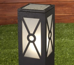 Универсальный уличный светильник 1406 TECHNO черный