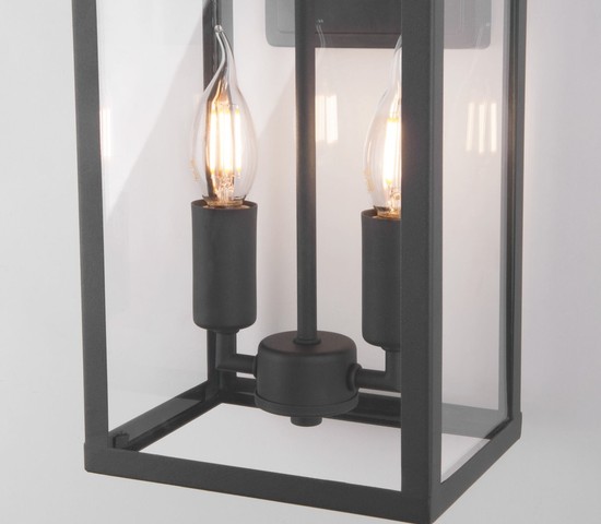 Универсальный уличный светильник Candle D (35150/D) темно-серый