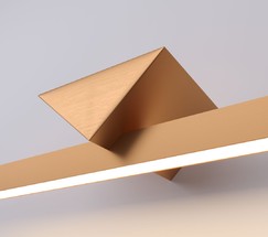 Подсветка интерьерная Delta LED золото (40115/LED)