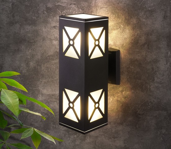 Универсальный уличный светильник 1405 TECHNO черный