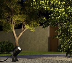 Универсальный уличный светильник Landscape LED черный (35145/S)