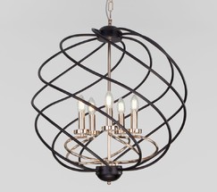 Лампа Свеча витая F 7W 4200K E14 прозрачный (BL129)