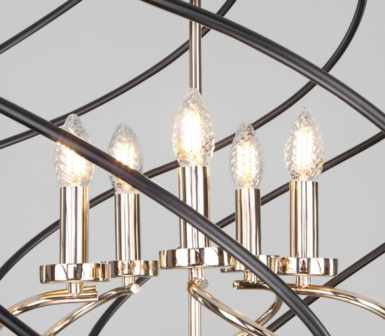 Лампа Свеча витая F 7W 3300K E14 прозрачный (BL128)