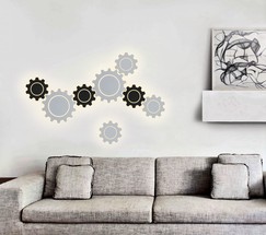 Подсветка интерьерная Gear L LED черный (MRL LED 1100)