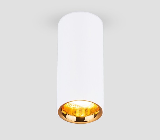 Точечный светильник DLR030 12W 4200K белый матовый/золото