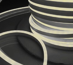 Гибкий неон LS001 220V 9.6W 120Led 2835 IP67 6500K односторонний холодный белый, 50 м