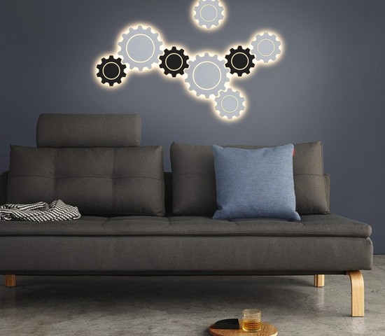 Подсветка интерьерная Gear L LED белый (MRL LED 1100)