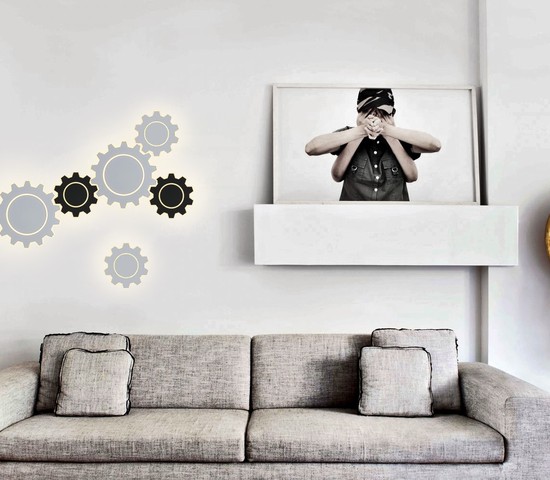 Подсветка интерьерная Gear L LED белый (MRL LED 1100)