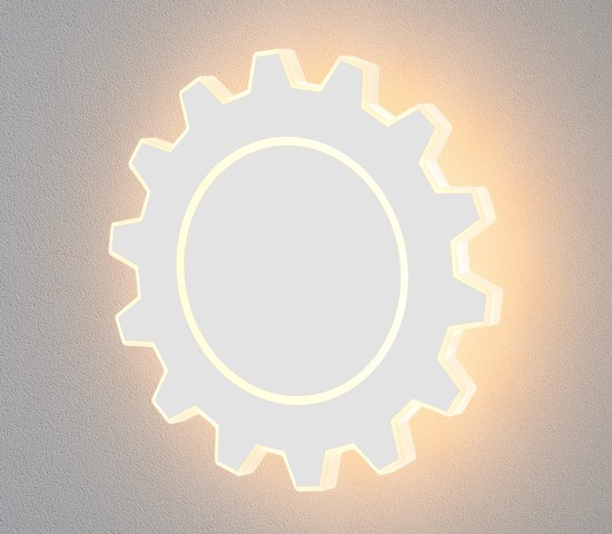 Подсветка интерьерная Gear L LED белый (MRL LED 1100)