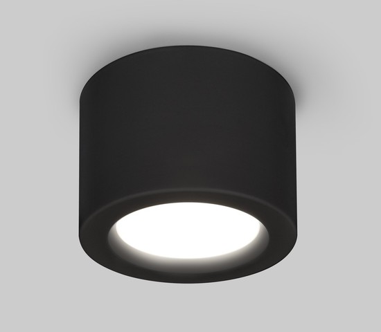 Точечный светильник DLR026 6W 4200K черный матовый