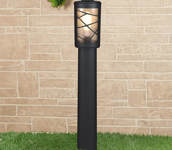 Универсальный уличный светильник Premier F черный (GL 1017F)