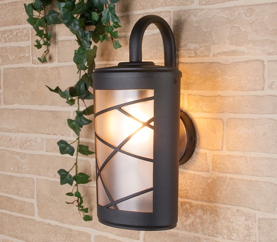 Универсальный уличный светильник Premier D черный (GL 1017D)