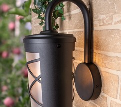 Универсальный уличный светильник Premier D черный (GL 1017D)