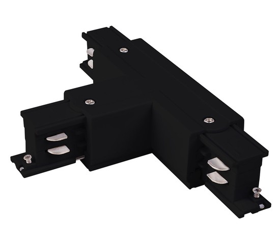 Коннектор Т-образный для трехфазного шинопровода левый (черный) (TRC-1-3-TL-BK)