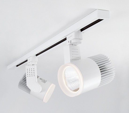 Трековый светильник Accord Белый 20W 4200K (LTB17) однофазный