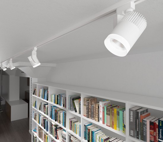 Трековый светильник Accord Белый 20W 4200K (LTB17) однофазный