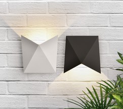 Универсальный уличный светильник 1517 TECHNO LED BATTERFLY черный