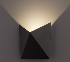 Универсальный уличный светильник 1517 TECHNO LED BATTERFLY черный