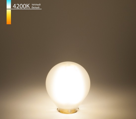 Лампа Mini Classic F 6W 4200K E14 (G45 белый матовый)