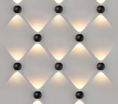 Универсальный уличный светильник 1566 TECHNO LED DIVER черный