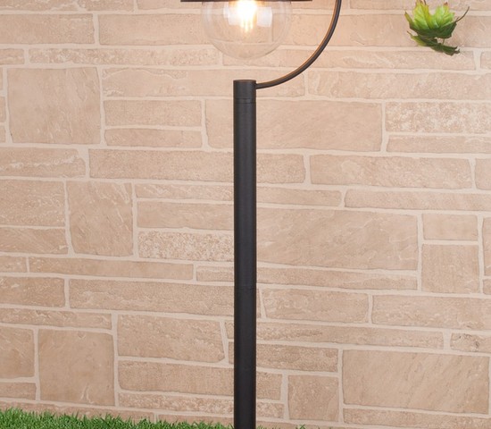 Универсальный уличный светильник Talli F черный (GL 3002F)