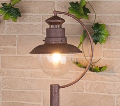 Универсальный уличный светильник Talli F брауни (GL 3002F)