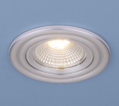 Точечный светильник 9902 LED 3W COB SL серебро