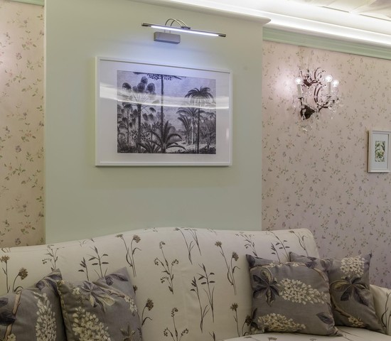 Подсветка интерьерная Simple LED никель (MRL LED 10W 1011 IP20)