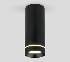 Точечный светильник DLR022 12W 4200K черный матовый