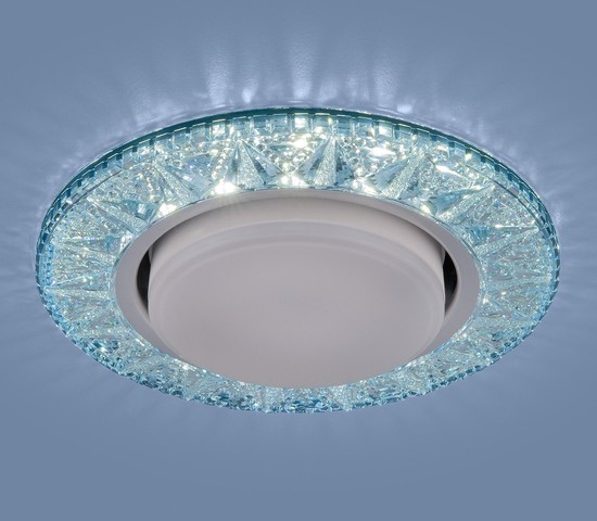 Точечный светильник 3022 GX53 BL лазурный