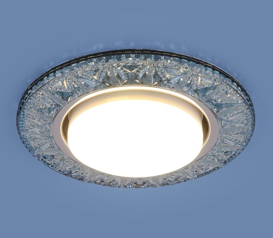 Точечный светильник 3022 GX53 BL лазурный