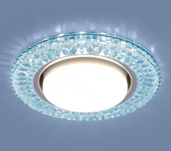 Точечный светильник 3021 GX53 BL лазурный