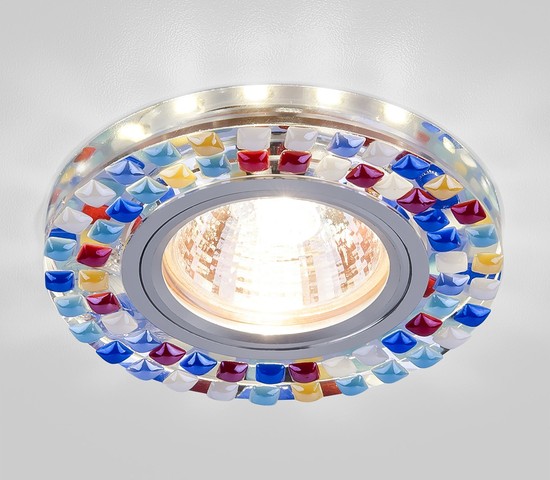 Точечный светильник 2195 MR16 SL/MLT зеркальный/мульти