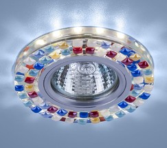 Точечный светильник 2195 MR16 SL/MLT зеркальный/мульти