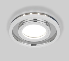 Точечный светильник 7021 MR16 SL/WH зеркальный/белый