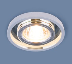 Точечный светильник 7021 MR16 SL/WH зеркальный/белый