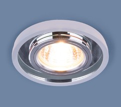 Точечный светильник 7021 MR16 SL/WH зеркальный/белый