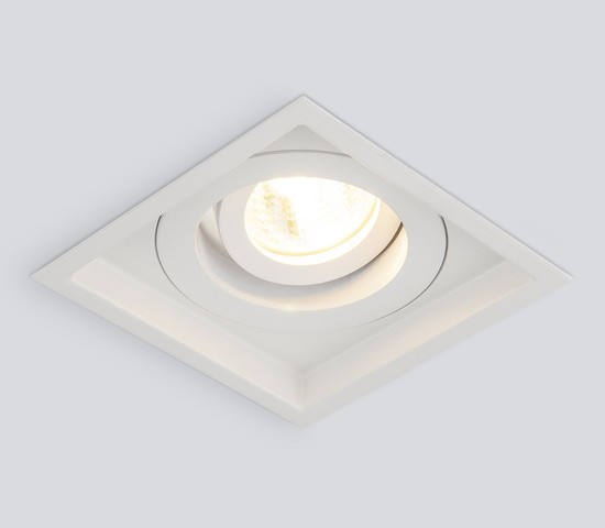 Точечный светильник 1071/1 MR16 WH белый