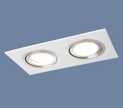 Точечный светильник 1051/2 WH белый