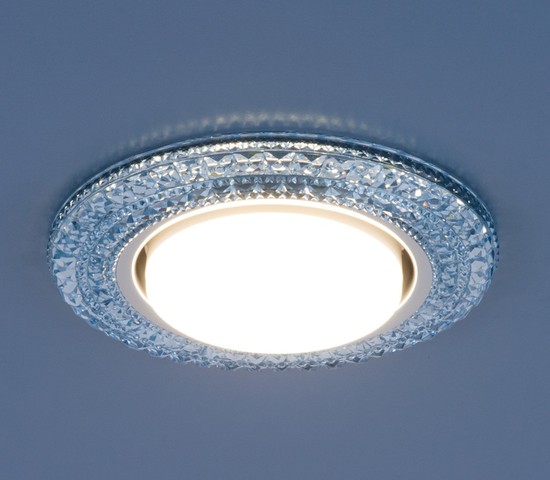 Точечный светильник 3030 GX53 BL синий