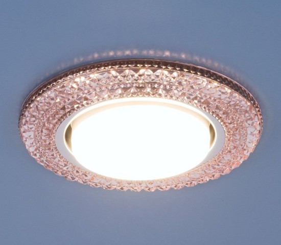 Точечный светильник 3030 GX53 PK розовый