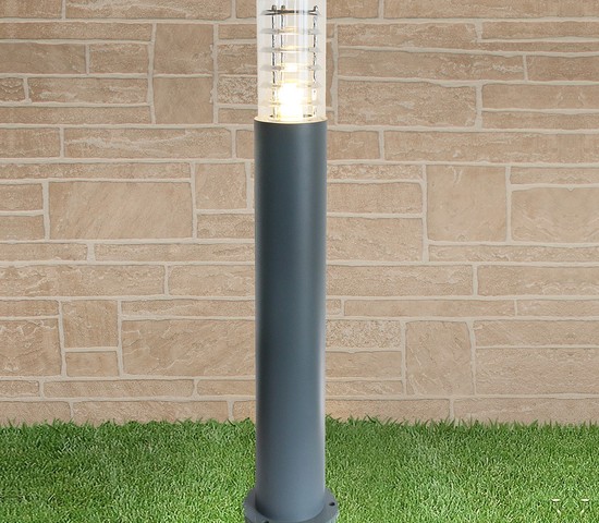 Универсальный уличный светильник 1507 TECHNO серый