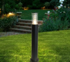 Универсальный уличный светильник 1507 TECHNO черный